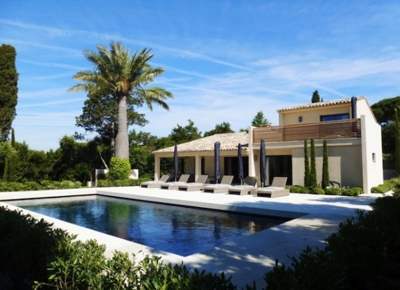 Villa Katarina in La Moutte St Tropez - house and pool