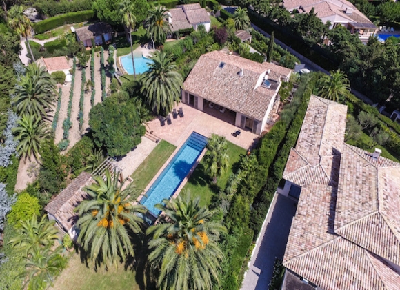 Villa Mouttier in Saint Tropez - Aerial 2