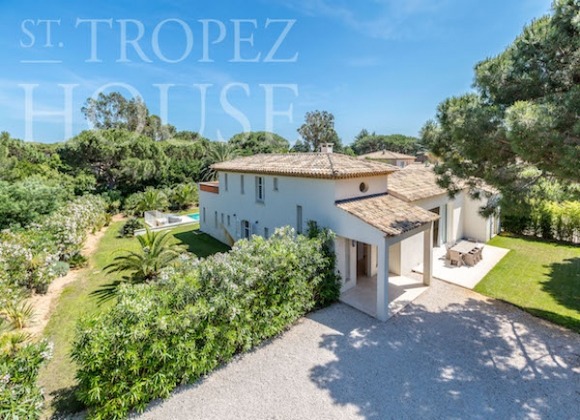 Luxury Villa Kalliste in Les Parcs de Saint Tropez - main house