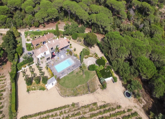 Villa Aimee in Sainte Anne - Aerial 2