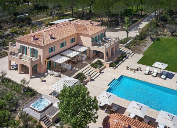 rent villa nuages les salins st tropez - property