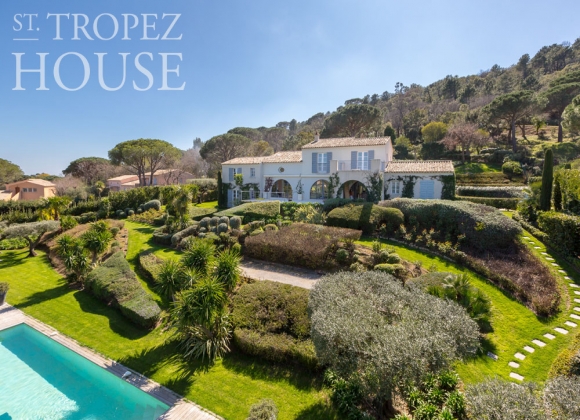 villa for rent st tropez route des plages property villa anton front