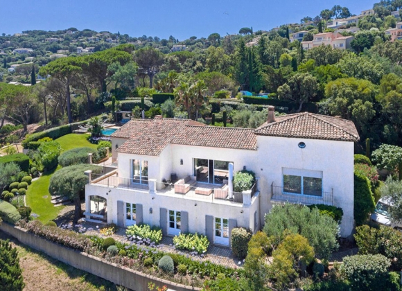 villa for rent gassin sinopolis treasure property bird view