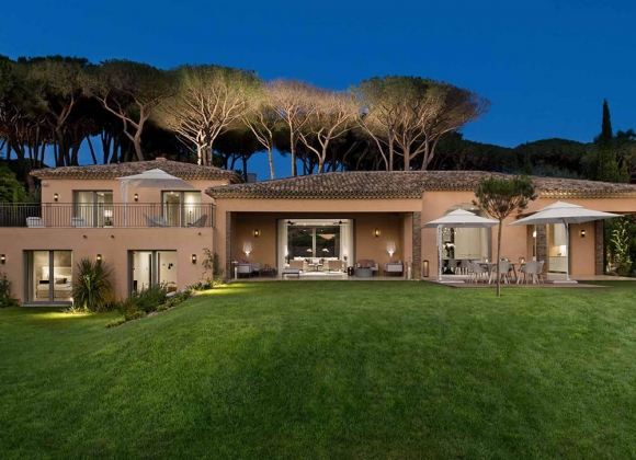 villa for let st tropez canoubiers property view