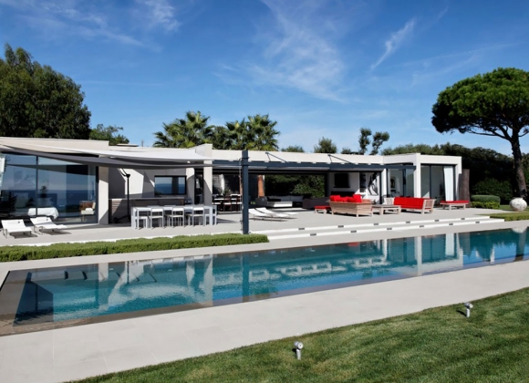 rent modern villa mirage pampelonne property