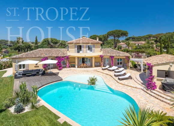 Luxury Family Villa Cap Bastide for Rent in Saint Tropez - main view