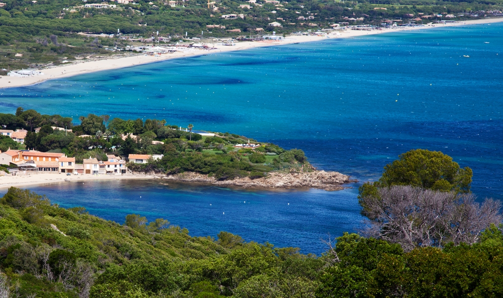 rent villa near pampelonne beach_sea view and peninsula