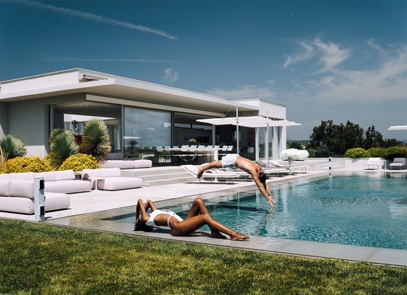 villa for rent pampelonne beach ama swimming pool