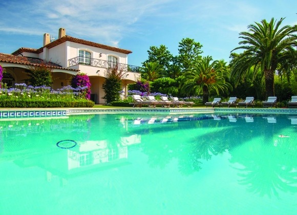 villa for rent les parcs st tropez 555 pool