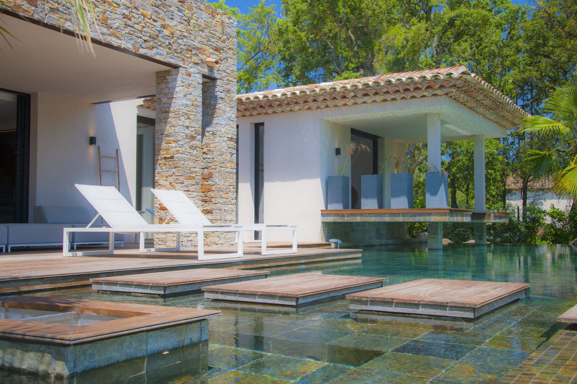 holiday rental villa st tropez valfere villa bali pool