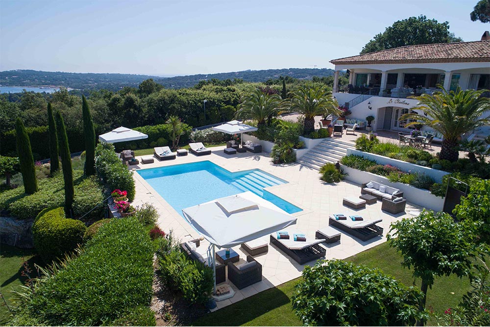 holiday rental villa st tropez villa tortue pool