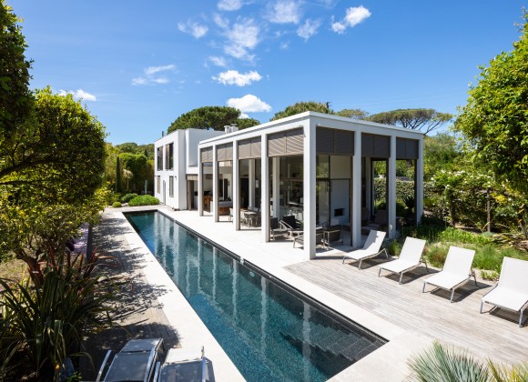 villa for rent modern 55 pampelonne property