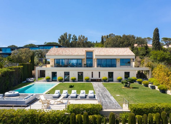 villa for rent stellar pampelonne birdview