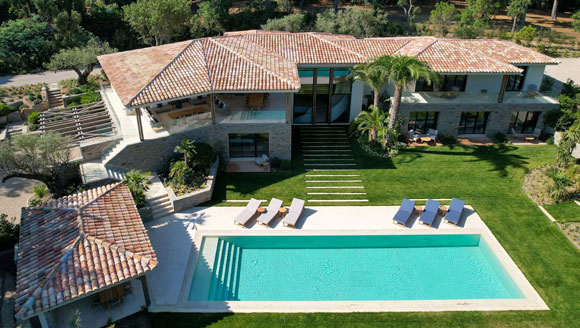 Luxury Villa Virasana in St Tropez for rent