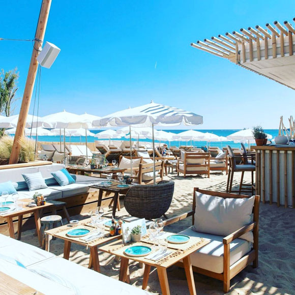 Beach Clubs in St Tropez La Serena Beach
