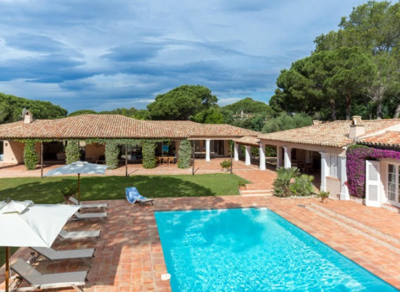 Villa for rent with parking in Pampelonne Beach - Villa Tabou