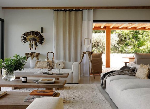 rent villa camelia les parcs de saint tropez living area